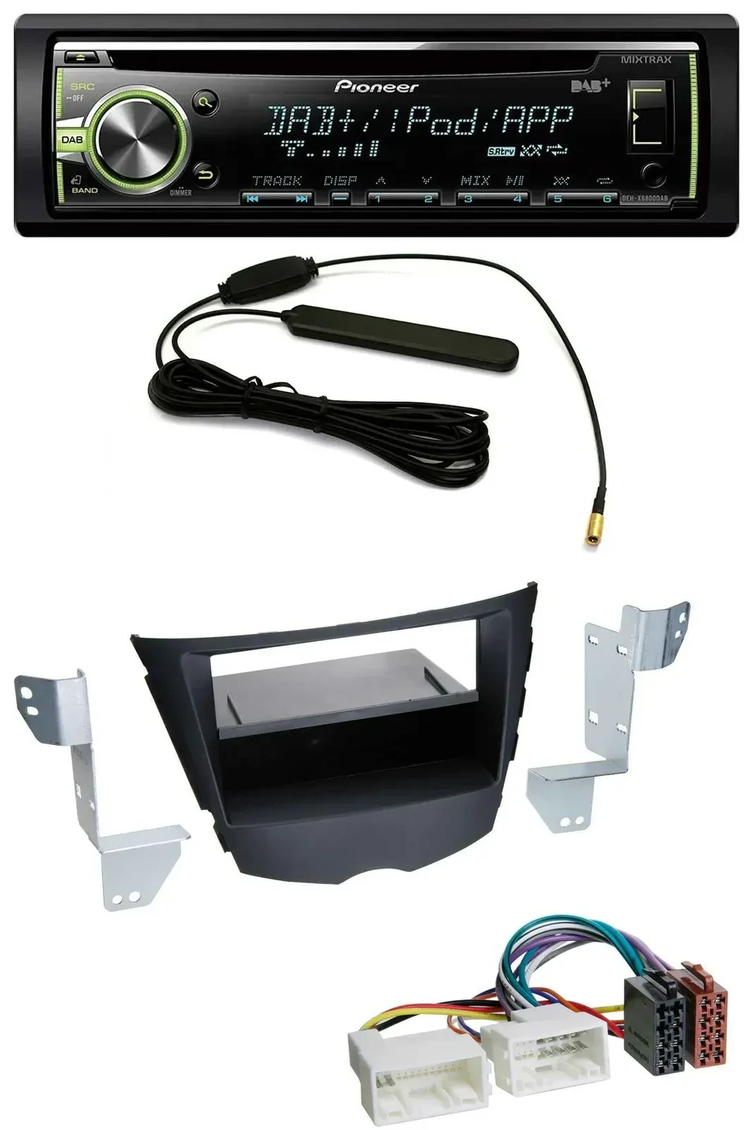 Автомагнитола для Hyundai Veloster (с 2011) Pioneer MP3 USB CD DAB AUX