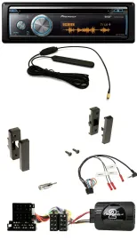 Pioneer CD USB Bluetooth DAB Lenkrad Autoradio für Audi A3 8L 1996-2000