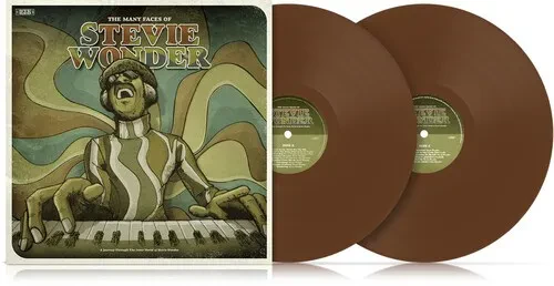 Виниловая пластинка Many Faces Of Stevie - Many Faces Of Stevie Wonder / Various - Brown Vinyl [New
