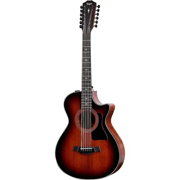 Электроакустическая гитара Taylor 362ce V-Class 12-Fret Grand Concert 12-String Shaded Edge Burst