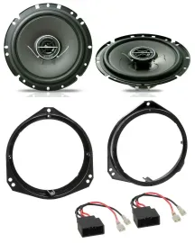 Pioneer 170Watt 2-Wege 16,5cm Lautsprecher für BMW X5 1999-2006 Fronttür Auto Bo
