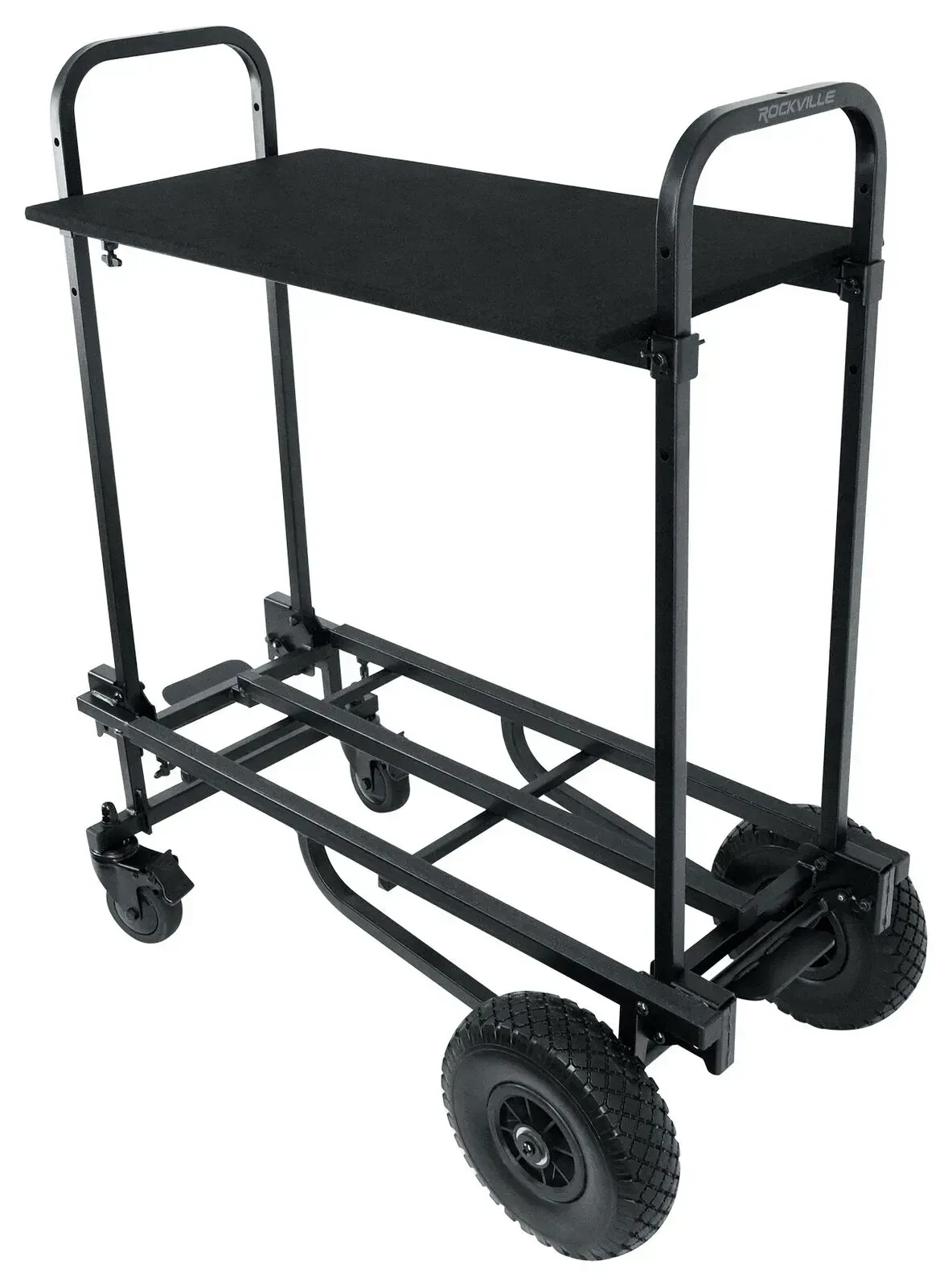 Тележка для DJ-оборудования Rockville Rock Cart Pro + CART-SHELF (набор)