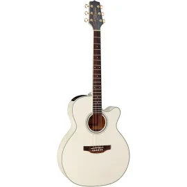Электроакустическая гитара Takamine GN37CEPW NEX Pearl White