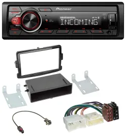 Pioneer Bluetooth USB DAB MP3 Autoradio für Dacia Dokker, Duster, Logan