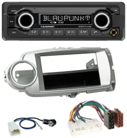 Blaupunkt Bluetooth DAB MP3 USB Autoradio für Toyota Yaris (11-14) - silber