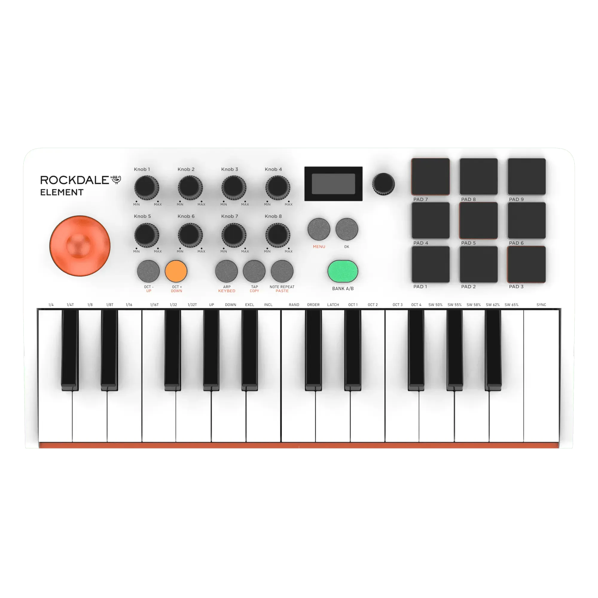 MIDI-клавиатура Rockdale Element White