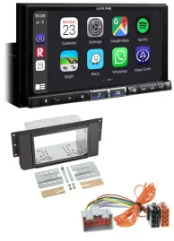 Alpine 2DIN DAB USB MP3 Bluetooth Autoradio für Land Rover Free Lander 11-12