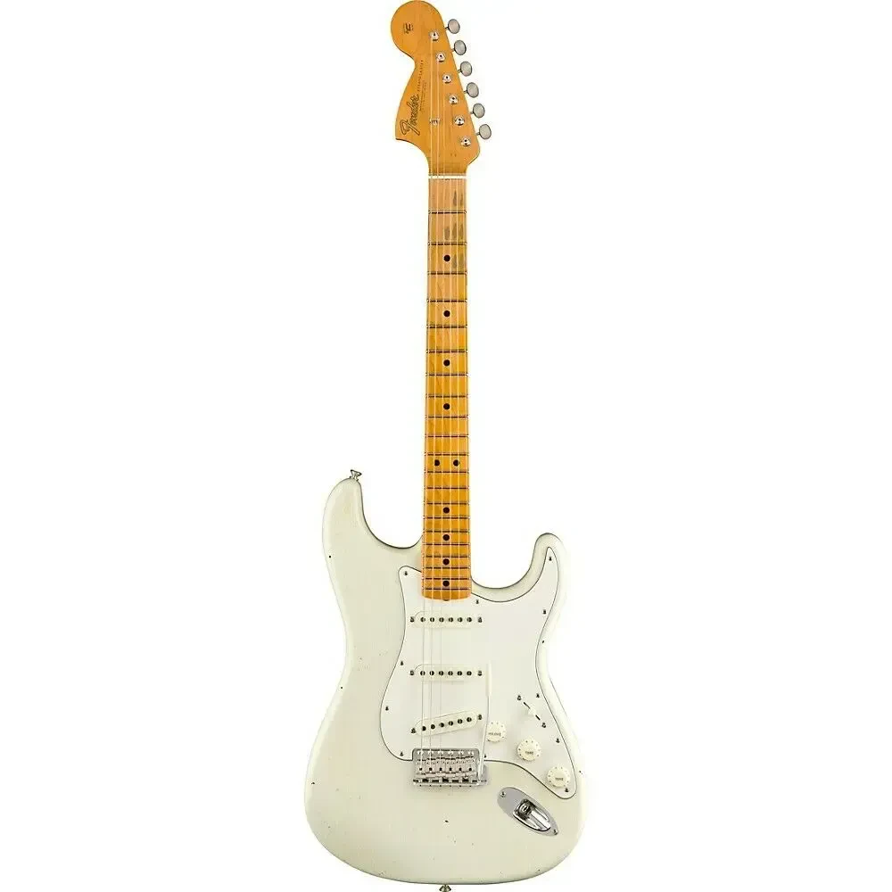 Электрогитара Fender Custom Shop Jimi Hendrix Voodoo Child Stratocaster Journeyman Relic Olympic White