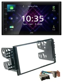 JVC DAB 2DIN MP3 Bluetooth USB Autoradio für Kia Carnival (2001-2005)