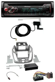Pioneer DAB CD MP3 USB Bluetooth Autoradio für Ford Transit Connect mit Display