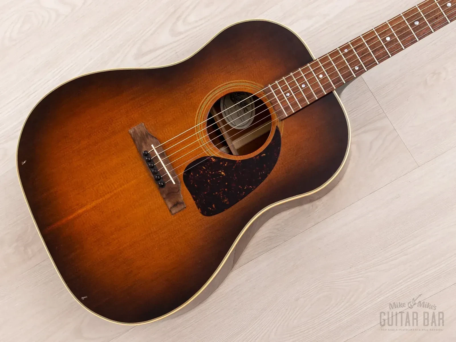 1985 Gibson J-45 Dreadnought Acoustic Guitar Vintage Sunburst w/ Case