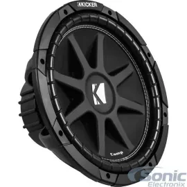 KICKER C124 150Watt RMS 12" Comp Series Single 4 ohm Car Subwoofer Car Audio Sub