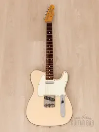 Электрогитара Fender Telecaster Custom 1962 Vintage Reissue TL62B SS Olympic White w/gigbag Japan 2014