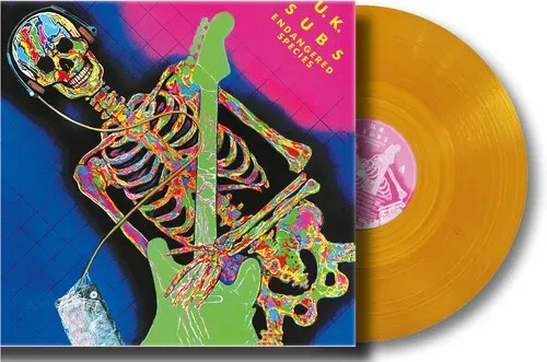 Виниловая пластинка UK Subs - Endangered Species - 3mm Spinned Sleeve [New Vinyl LP] Germany - Impor