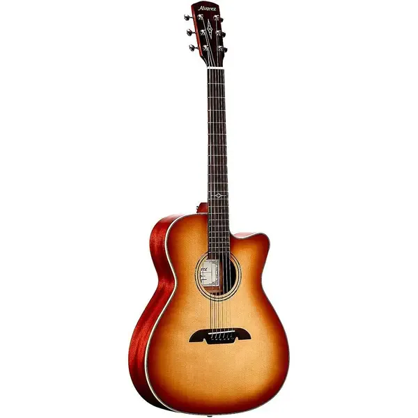 Электроакустическая гитара Alvarez MF60CE Folk-OM Shadow Burst