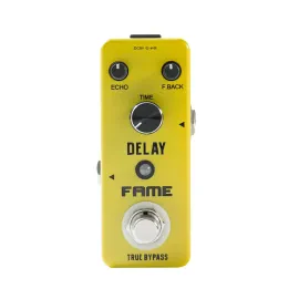 LEF-314 Analog Delay Gitarren Effektgerät 20-300ms Verzögerungszeit True Bypass