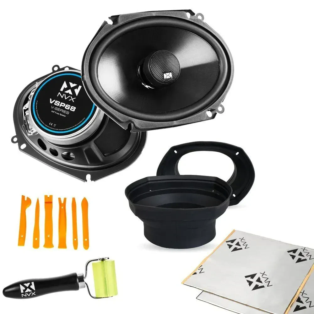 Автомобильные динамики NVX VSP68S 6x8" 2‑полосные коаксиальные (набор)
