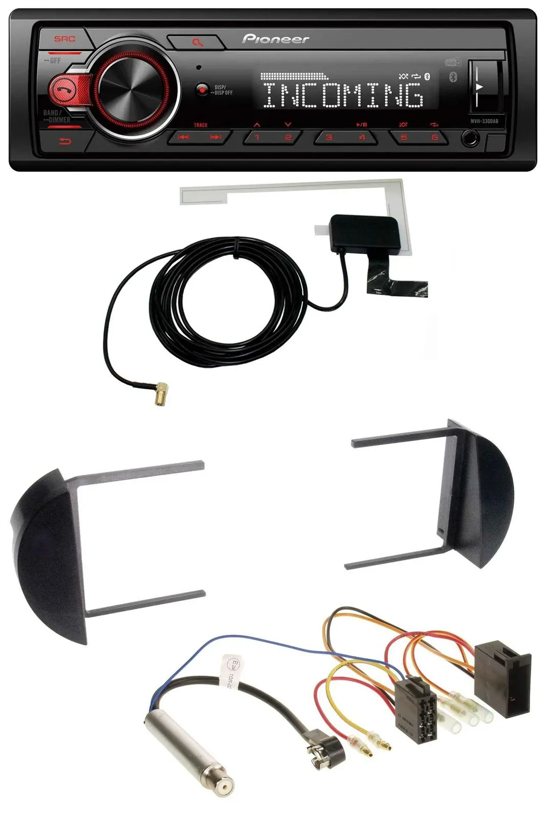 Pioneer MP3 AUX CD DAB USB Autoradio für VW Beetle (1998-2011)