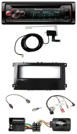 Pioneer DAB CD Lenkrad USB Bluetooth Autoradio für Ford Mondeo 2007-2014 S-Max p