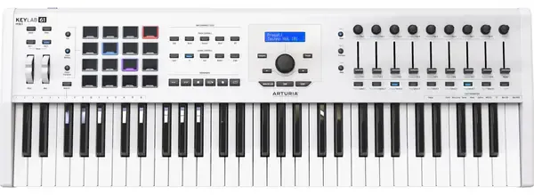 Миди-клавиатура Arturia KeyLab MKII 61 White