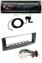 Автомагнитола Pioneer Bluetooth, DAB, USB, MP3 для Mitsubishi Colt (2004–2008)