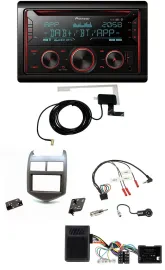 Автомагнитола Pioneer 2DIN DAB USB CD Bluetooth для Chevrolet Aveo (с 2011)