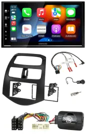 Автомагнитола для Chevrolet Spark 2012–2020 Kenwood 2-DIN, DAB, USB, Bluetooth, управление с руля