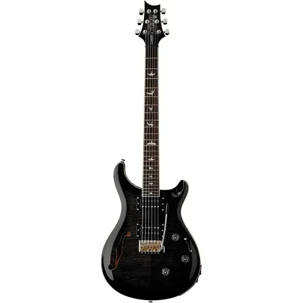 Электрогитара полуакустическая PRS SE Custom 24 Semi-Hollow Charcoal Burst