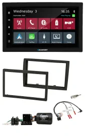Blaupunkt DAB Bluetooth USB Lenkrad 2DIN Autoradio für Fiat Ducato