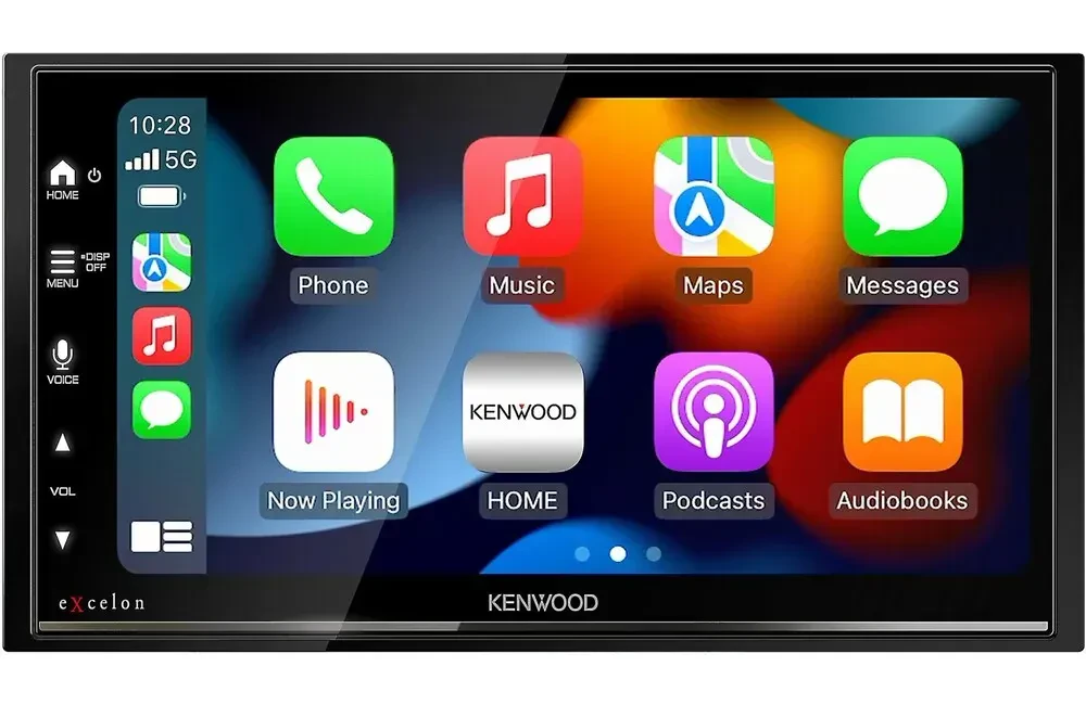 Автомагнитола Kenwood eXcelon DMX809S 6.8", 2 DIN, сенсорный экран