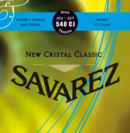 Струны для классической гитары Savarez 540CJ 29-43 New Cristal Classic High Tension