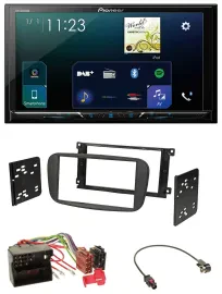 Pioneer MP3 Bluetooth USB 2DIN DAB Autoradio für Ford S-Max ab 2007 Mondeo schwa