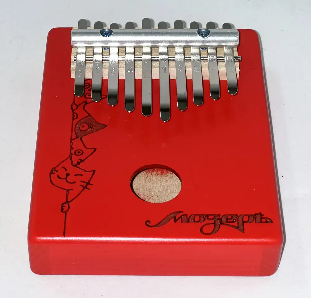 Калимба МозерЪ KMKr-1-R-NEW Piastra Red