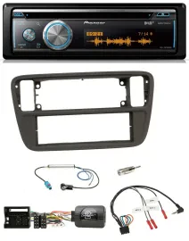 Pioneer Lenkrad DAB USB CD Bluetooth Autoradio für VW Up AA AAN 11-16 schwarz