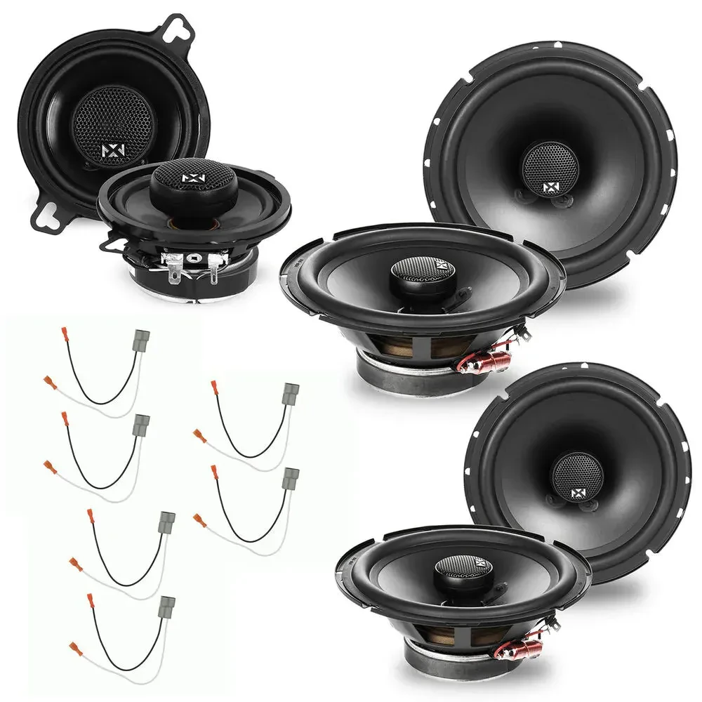 Комплект автодинамиков для Volkswagen Fox 1987–1993 NVX 87-93-vw-fox-spkg (набор)