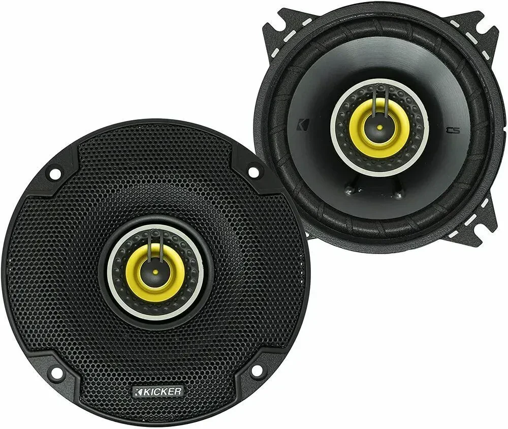 Динамики для автомобиля Kicker 46CSC44 CSC4 4" коаксиальные, 2-полосные, 50W RMS