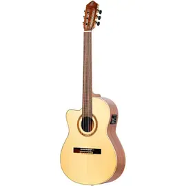 Классическая гитара с подключением Ortega Family Pro RCE138-T4-L Thinline Natural