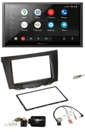 Автомагнитола для Suzuki Kizashi (с 2010) Pioneer 2DIN, USB, DAB, Bluetooth, совместимая с кнопками на руле