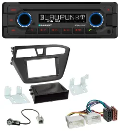 Blaupunkt AUX MP3 CD Bluetooth USB Autoradio für Hyundai i20 (2014-2020)
