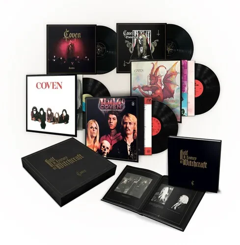 Виниловая пластинка Coven - Half A Century Of Witchcraft [New Vinyl LP] Oversize Item Spilt, Gatefol