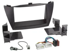 Einbauset Doppel DIN Autoradio für Hyundai ix35 (2010-2013)