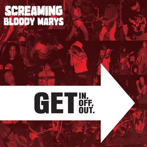 Виниловая пластинка Screaming Bloody Mar - Get in, Get Off. Get Out. - Clear [New Vinyl LP] Clear V