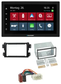 Blaupunkt MP3 Bluetooth DAB 2DIN USB Autoradio für Opel Agila B Suzuki Splash 20