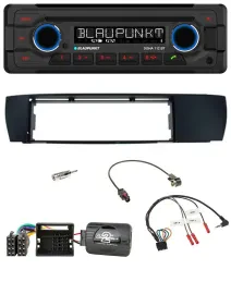 Blaupunkt Lenkrad MP3 CD Bluetooth USB Autoradio für BMW X3 04-10 E83 seitlich