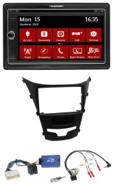 Blaupunkt Bluetooth DAB 2DIN USB DVD Lenkrad Autoradio für SSangYong Korando ab