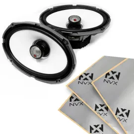 Cerwin-Vega SM69F4 6x9" 4-Ohm Flush Mount Coaxial Speaker Set
