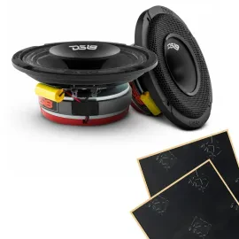 DS18 PRO-HY6MSL 6.5” PRO-HY Series Coaxial Midrange Loudspeaker w/ Sound Dampi