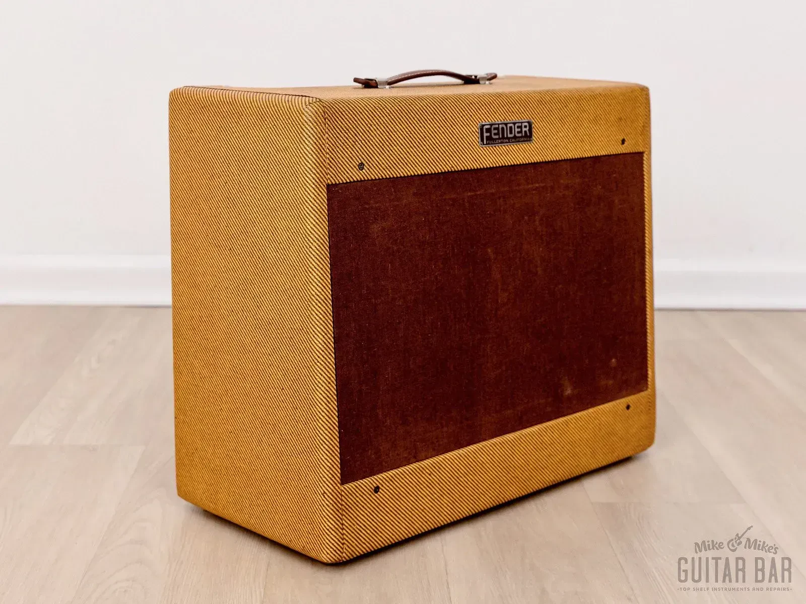 1954 Fender Super Tweed Wide Panel Vintage Tube Amp 2x10 w/ Jensen P10R, 5D4