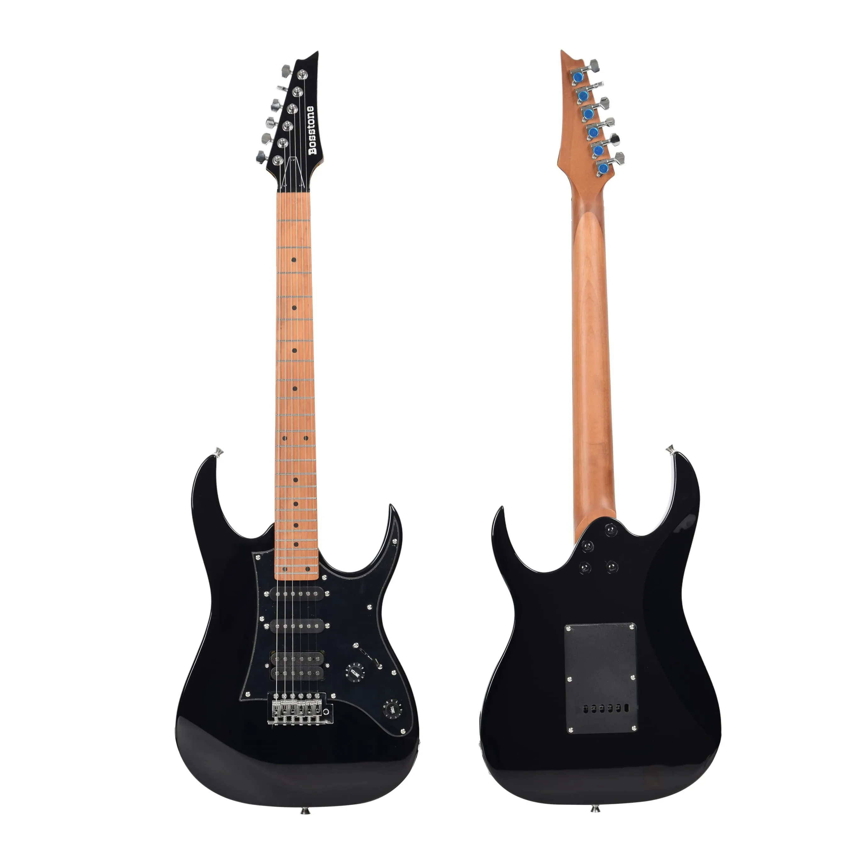 Электрогитара Bosstone SR-09 V.2 TBK (2025) 6 струн, цвет черный