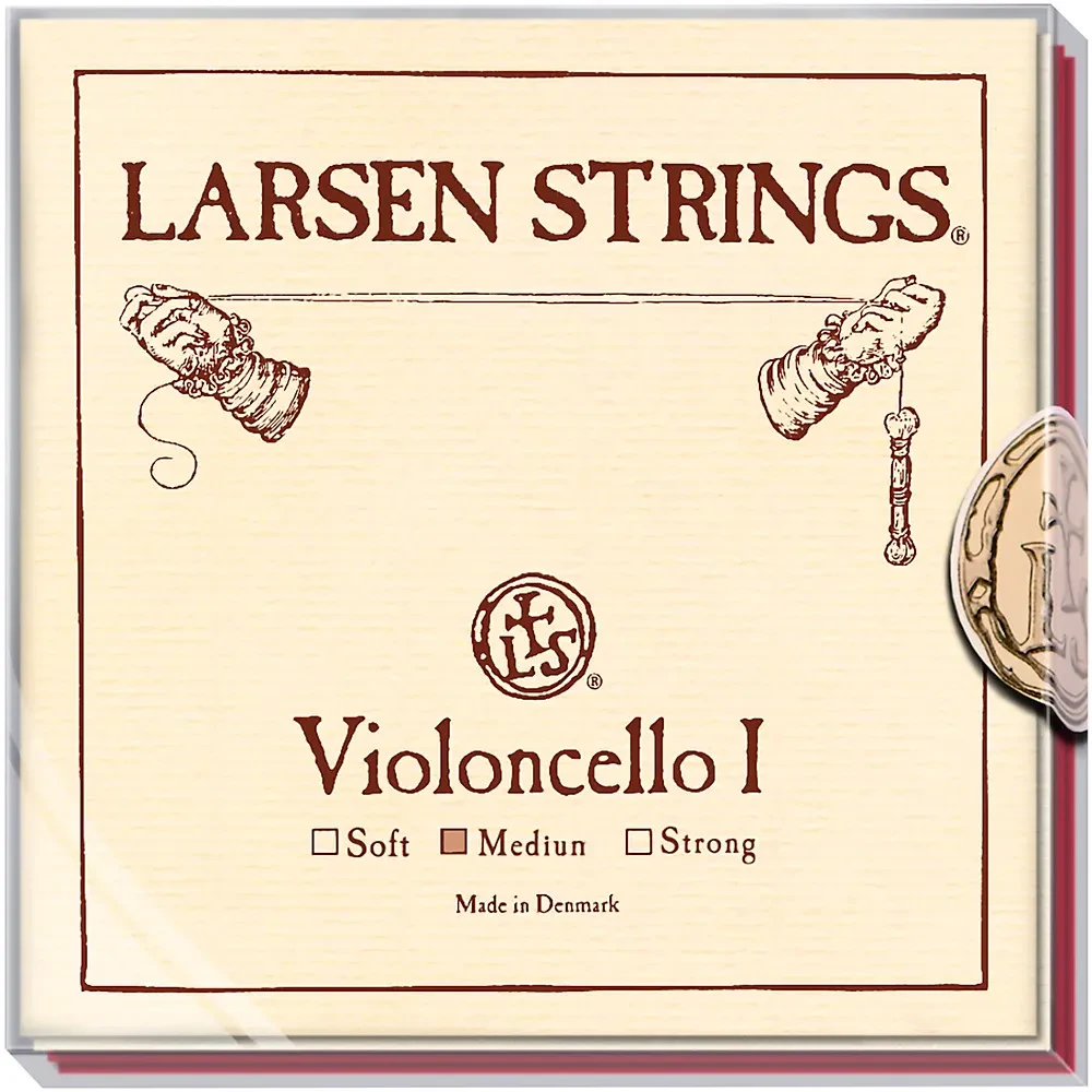 Струны для виолончели Larsen Strings Original & Magnacore 4/4, Medium (набор, 4 шт.)